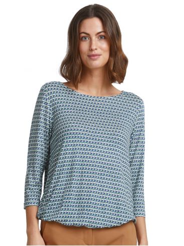FRANSA Γυναικείο πολύχρωμη μακρυμάνικη μπλούζα 20610507-201196
