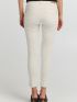 FRANSA Γυναικείο μπλέ ελαστικό ψιλoκάβαλο υφασμάτινο παντελόνι 20607793