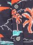 LOSAN Men's multicolor short sleeve hawaiian shirt 211-3023AL
