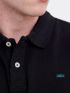 FUNKY BUDDHA Men's black polo short sleeve pique shirt FBM005-001-11 Black.