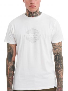 More about FUNKY BUDDHA Men's white T-Shirt FBM005-368-04 WHITE