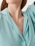 S.OLIVER Γυναικείο εκρού κοντομάνικη μπλούζα 2111801-0200