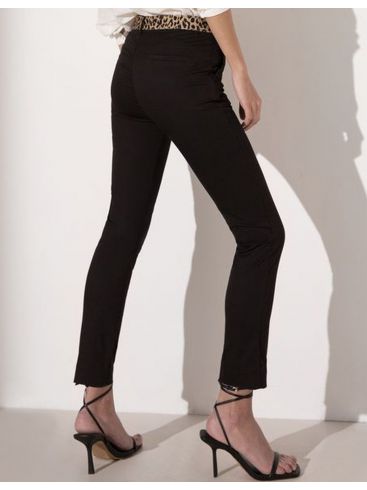 SARAH LAWRENCE Γυναικείο μαύρο παντελόνι 2-300200 BLACK