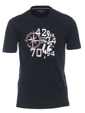 More about CASA MODA Ανδρική μπλέ navy κοντομάνικη μπλούζα t-shirt (έως 7XL)