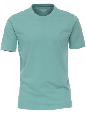 More about CASA MODA Men's turquoise short sleeve T-shirt, Up to 7XL