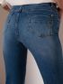 SARAH LAWRENCE Γυναικείο γαλάζιο παντελόνι τζιν 2-300011