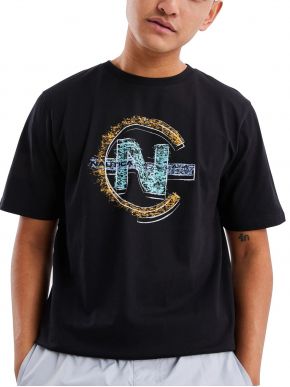 NAUTICA Competition Men's black T-Shirt N7F00611 Black