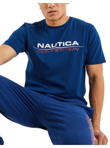 NAUTICA Competition Ανδρικό μαύρο T-Shirt N7CR0015 BLACK