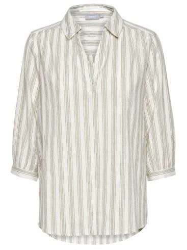 FRANSA Women's colorful striped blouse shirt 20610505-201028