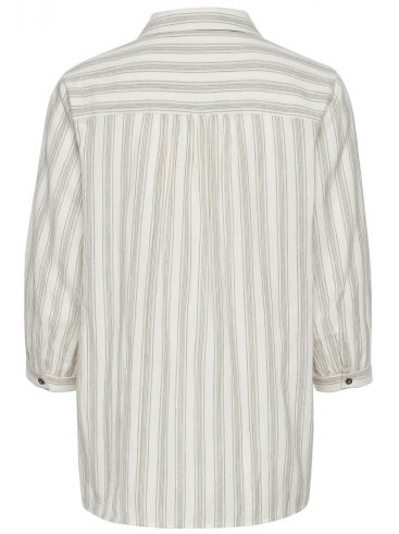 FRANSA Women's colorful striped blouse shirt 20610505-201028