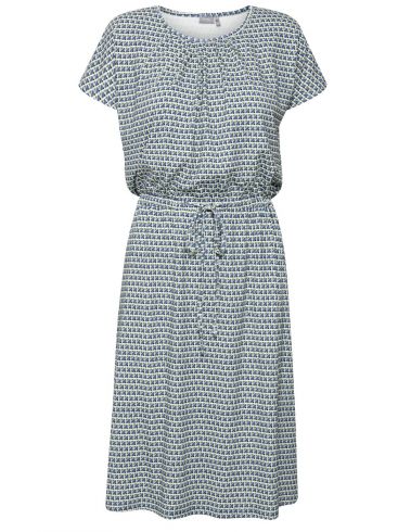 FRANSA Κοντομάνικο ροδακινί φόρεμα V 20610399-151512