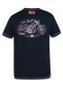 DUKE Men's blue short sleeve T-shirt. D555 RONALD KS60663A.