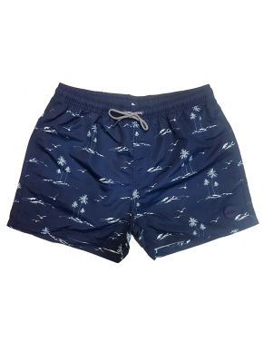 LOSAN Men's blue dark swimsuit shorts 21Κ-4011AL 272