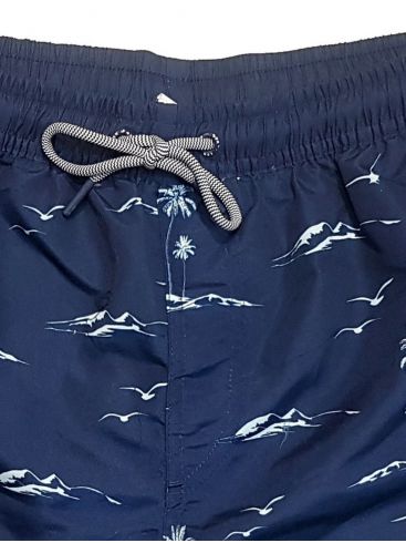 LOSAN Men's dark blue swimsuit shorts