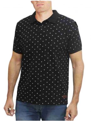 More about FORESTAL MAN Men's black short-sleeved polo shirt 721-630