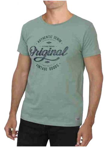 FORESTAL MAN Men's green short-sleeved t-shirt 701-238