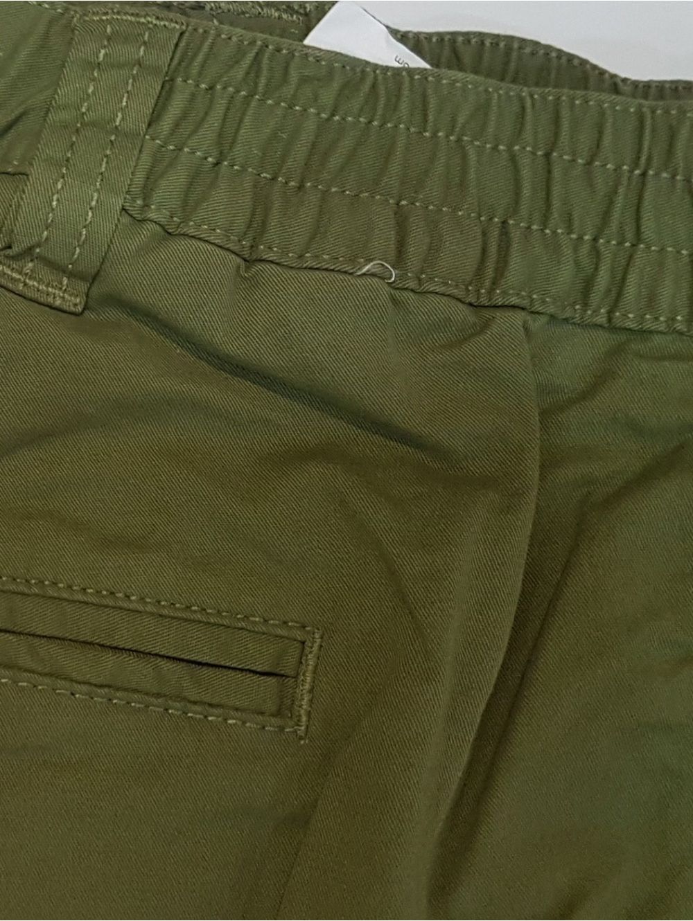 LUIGI MORINI Men's olive classic cargo shorts 38-4263 / 43 ...