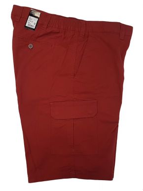 More about LUIGI MORINI Men's red classic cargo shorts 38-4263/60
