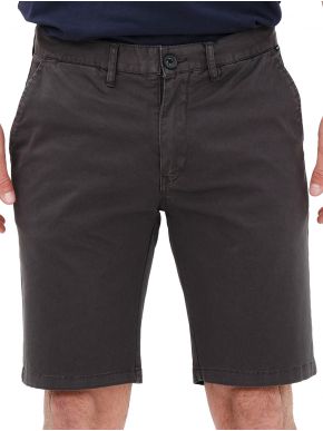 BASEHIT Men's elastic tsinos shorts 221.BM46.92 D FOREST