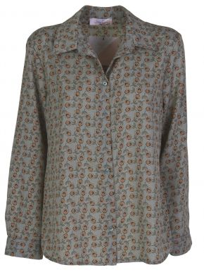 JUICY GIRL Γυναικείο βεραμάν ελαφρύ πουκάμισο 0221-75009