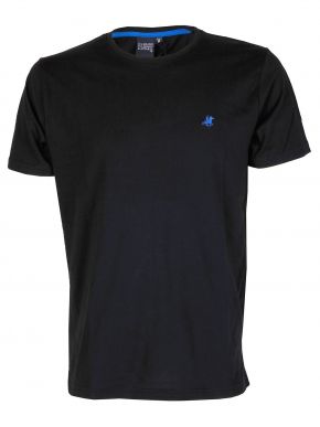 US GRAND Men's black short sleeve T-Shirt UST 031 Nero.