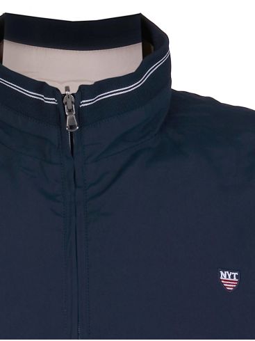 NEW YORK TAYLOR Men's navy blue light jacket