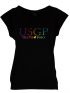 US GRAND POLO Γυναικεία μαύρη αμάνικη μπλούζα T-shirt
