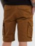 FUNKY BUDDHA Men's cargo shorts FBM005-002-03 OLIVE BROWN