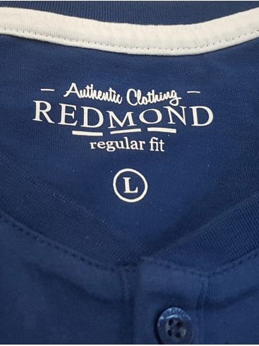 REDMOND Ανδρικό μπλέ κοντομάνικο T-Shirt 221930 19