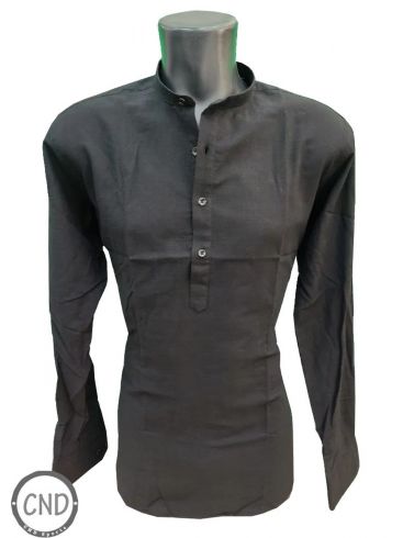 CANADIAN COUNTRY Ανδρικό μαύρο μακρυμάνικο πουκάμισο μάο 2950