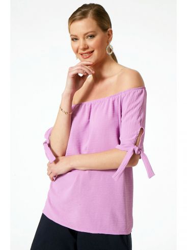 ANNA RAXEVSKY Women's blouse B22125 LTGREEN