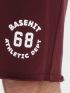 BASEHIT Men's macaw shorts 221.BM26.38 WINE