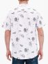 BASEHIT Ανδρικό κοντομάνικο πουκάμισο, τσέπη 221.BM61.02 PR 286 LILAC