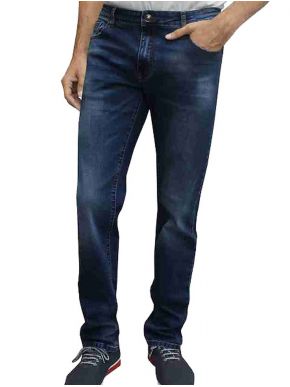 KOYOTE JEANS Men's blue elastic jeans 505-171
