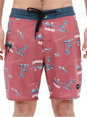 More about BASEHIT Men's Hawaii swimwear shorts 221.BM525.24R PR 287 RED