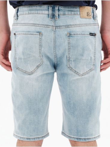 EMERSON Men's short Jeans 221.EM45.197 BLUE