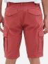 EMERSON Men's pink stretch cargo shorts 221.EM47.195 COOL PINK