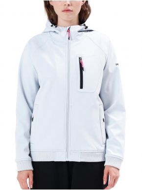 EMERSON Women's windproof jacket 212.EW11.52 BD ICE WHITE