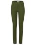 FRANSA Women's olive stretch fabric trousers 601748 190515