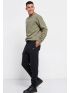 FUNKY BUDDHA Men's Sweatpants FBM006-050-02 BLACK