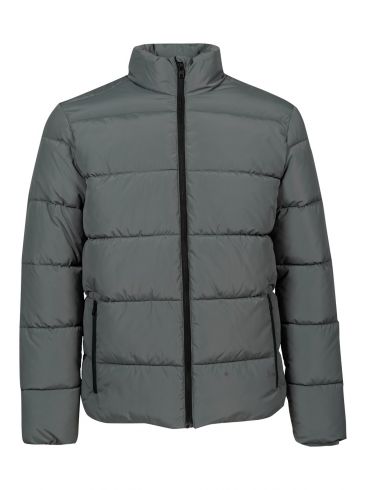 LOSAN Men's melange jacket, zipped pockets. 221-2651AL