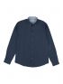 LOSAN Men's Blue Long Sleeve Shirt 221-3321AL
