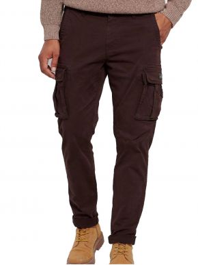 More about FUNKY BUDDHA Men's brown elastic cargo pants FBM006-002-02 BROWN