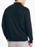 NAUTICA Men's black knit pullover 3NCSS27001-NCOTB True Black