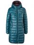 S.OLIVER Women's Glossy Warm Quilted Jacket 2115488.6985 Dark Turquoise