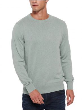 More about FUNKY BUDDHA Men's mint long sleeve pullover FBM006-001-09 LT MINT MEL