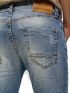 EDWARD Men's five-pocket jeans BALINT 20 MEDIUM GRAY