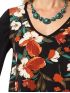 ANNA RAXEVSKY Women's floral blouse B22204
