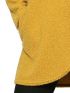 BRAVO Γυναικεία λούτρινη μελανζέ-γκρί παλτοζακέτα