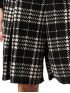 ANNA RAXEVSKY Women's leatherlike zip culotte T22213 ECRU